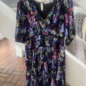 Soft Surrounding floral flowy maxi dress 18